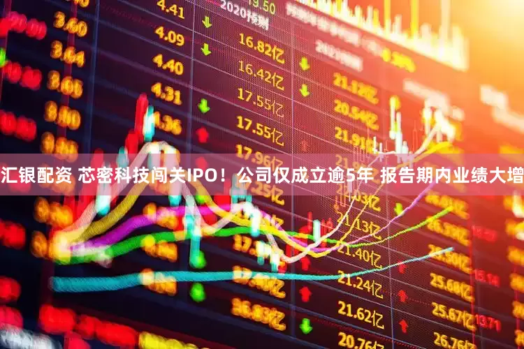 汇银配资 芯密科技闯关IPO！公司仅成立逾5年 报告期内业绩大增